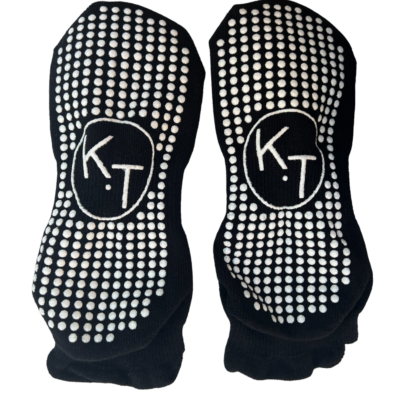 Reformer Pilates Grip Socks, KT Pilates socks, pilates socks, sticky socks for pilates