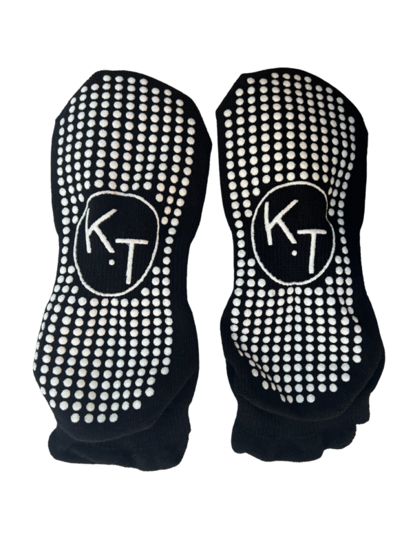 Reformer Pilates Grip Socks, KT Pilates socks, pilates socks, sticky socks for pilates