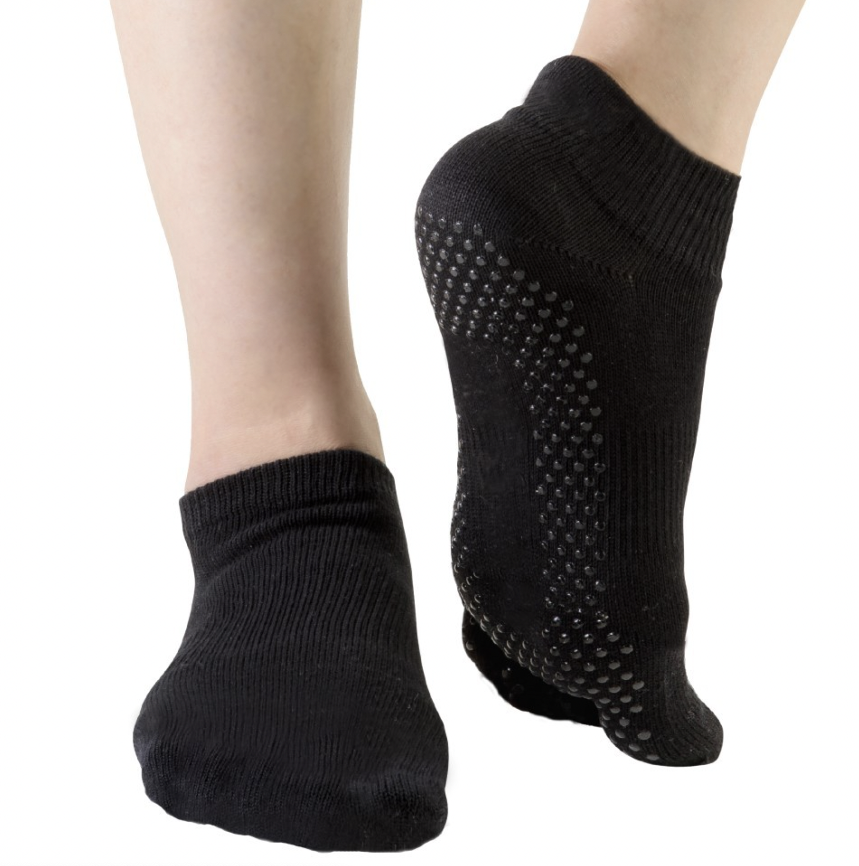 Unisex Low Crew Pilates Grip Socks - KT Health & Wellness - Offers