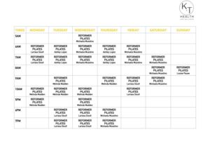 kt health reformer pilates, reformer pilates menai., menai pilates