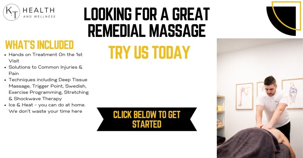 remedial massage menai, menai massage, massage menai, kt health and wellness, massage near me