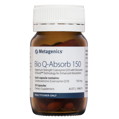 metagenics Bio Q-Absorb 150 30 soft gel capsules