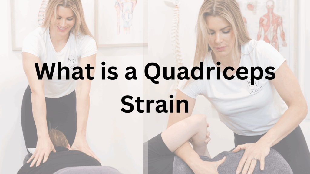 What is a Quadriceps Strain
