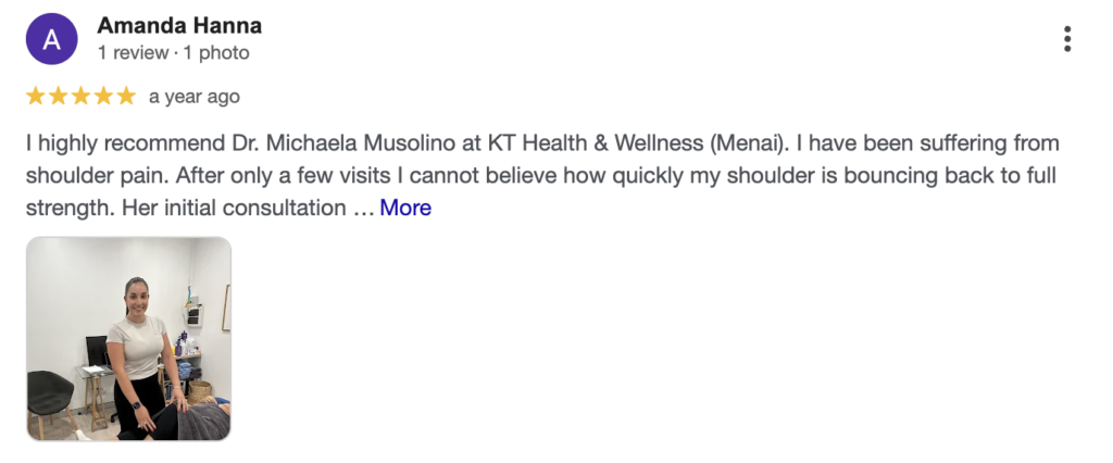 KT Health & Wellness Menai's Leading Chiropractic Team